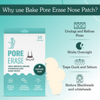 Bake 2% Salicylic Acid Pore Erase Nose Strips