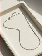 NVR Women German Silver Oxidised Chain - Distacart