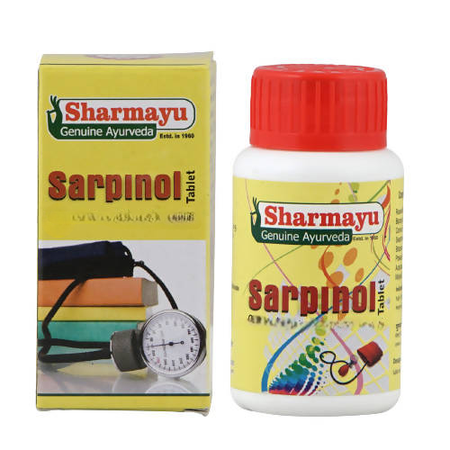 Sharmayu Ayurveda Sarpinol Tablets - Distacart