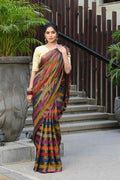 Beatitude Multicolor Tissue Silk Saree
