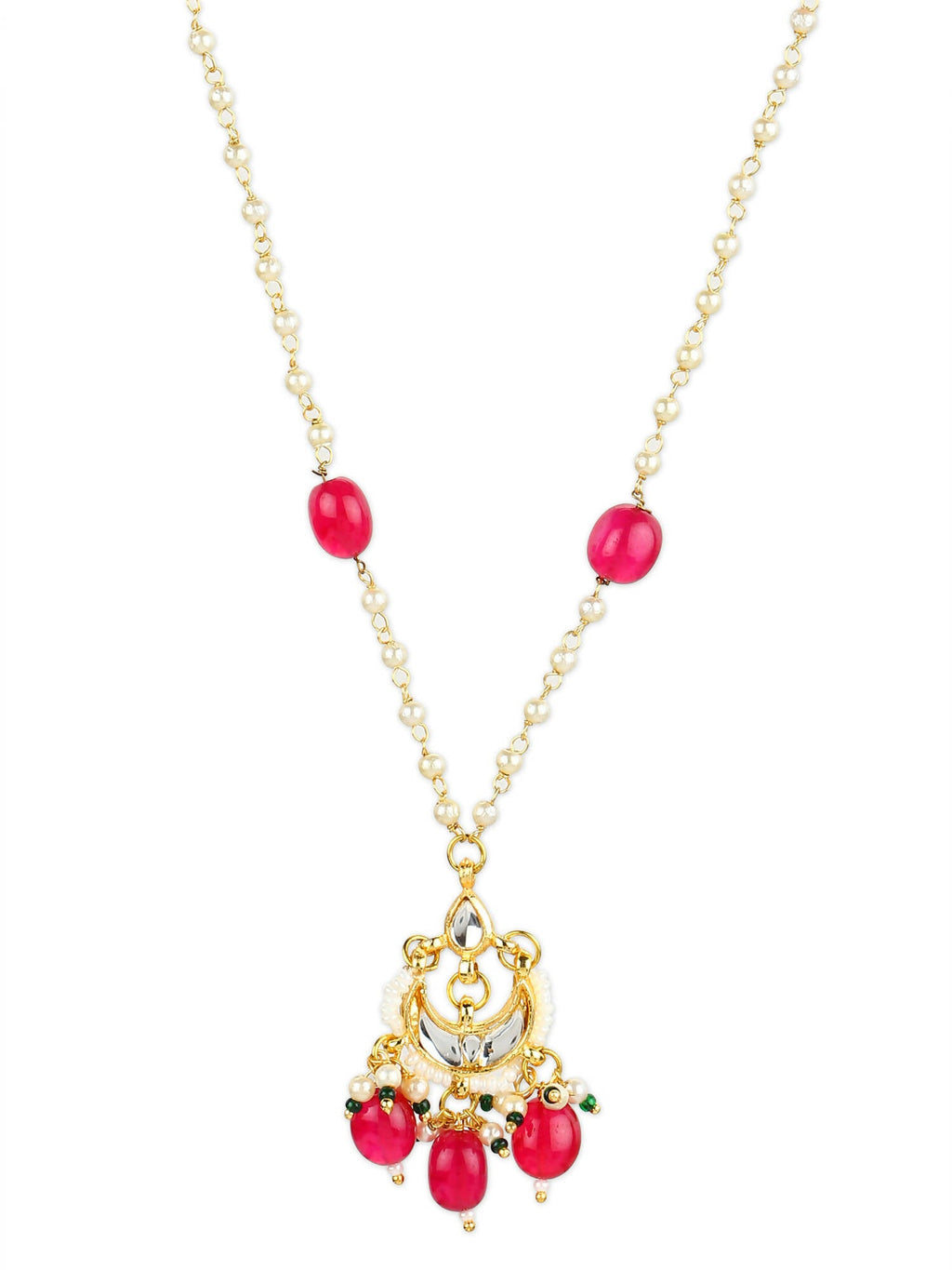 Women's Gold-Plated Necklace - Ruby Raang - Distacart