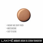 Lakme Absolute Argan Oil Serum Foundation with SPF 45 - Natural Light