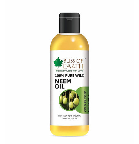 Bliss of Earth 100% Pure Wild Neem Oil