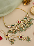 Ruby Raang Royal Choker Set