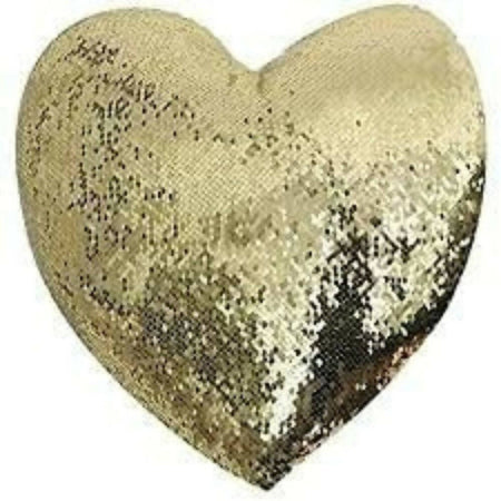 Yooneck New Magic Heart Pillow Golden