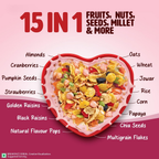 Saffola Muesli Fruit & Nut Berry Crunch with Flavour Pops - Distacart
