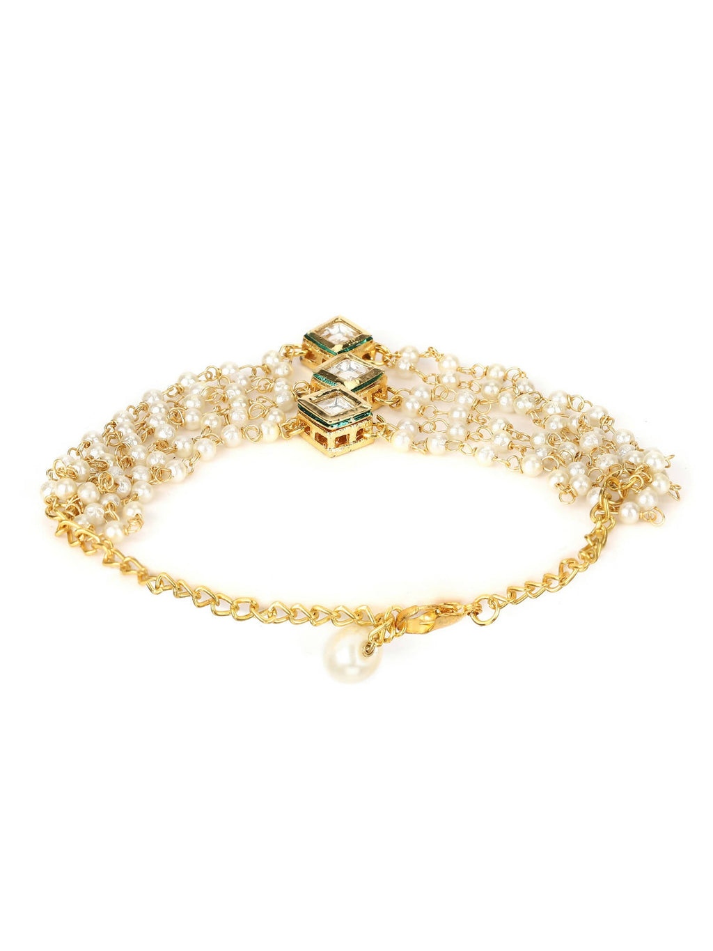 Women's White Bracelet - Ruby Raang - Distacart