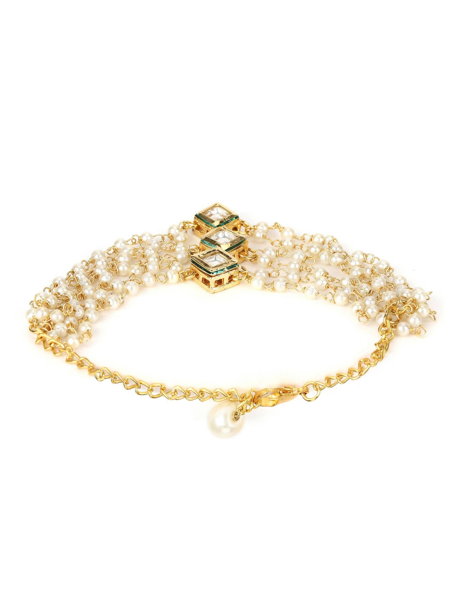Women's White Bracelet - Ruby Raang - Distacart