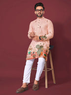 Anaita Light Pink Multicolour Kurta - Distacart