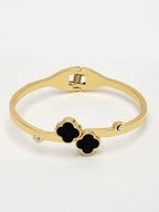 NVR Women's Gold-Polished Cuff Bracelet - Distacart