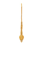 Ruby Raang Gold Maang Tikka