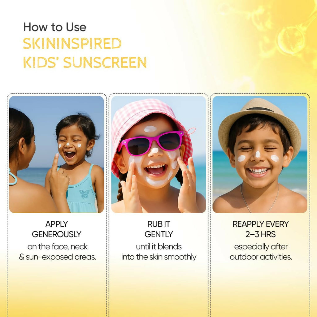 SkinInspired Kidscreen 100% Mineral Sunscreen SPF 50+ PA++++