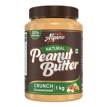 Alpino Natural Peanut Butter Crunch Unsweetened
