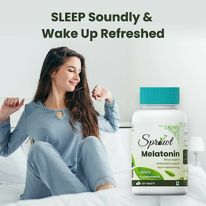 Sprowt Melatonin Tablets - Distacart