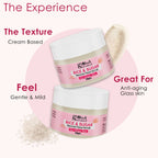 Globus Naturals Rice & Sugar Revival Face Scrub, For Korean Glass Skin - Distacart