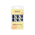 shills professional reusable press on nails oval spn705