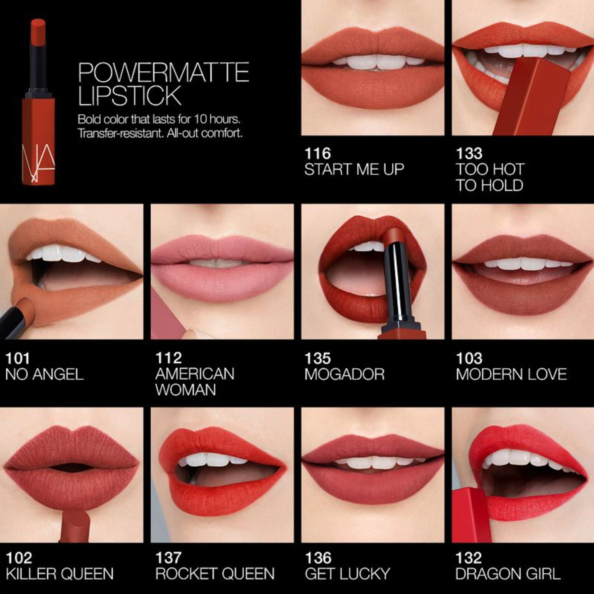 NARS Powermatte Lipstick - Too Hot To Hold