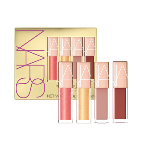 NARS Mini Afterglow Lip Shine Set - Orgasm A Lister Nympho Aragon