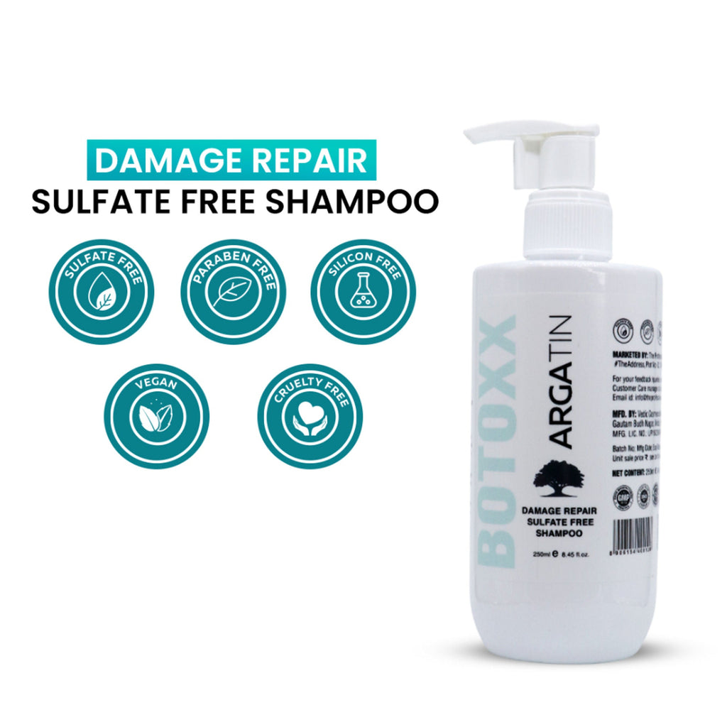 Argatin Botox Damage Repair Sulfate Free Shampoo