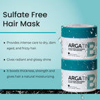 Argatin Botox Moisturizing Sulfate Free Hair Mask - Distacart