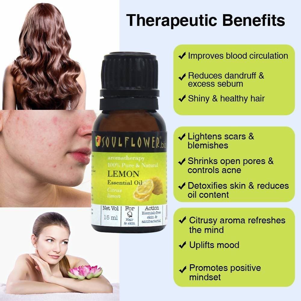 Soulflower Lemon Essential Oil