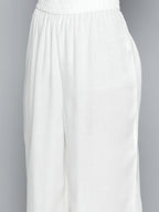 HERE&NOW Printed Regular Kurta with Palazzos