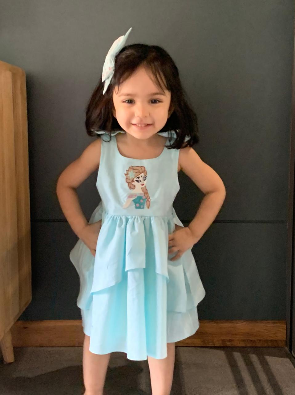 ArthLife Elsa Embroidered Dress
