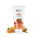 Globus Naturals Kesar Chandan Skin Lightening & Tan Removal Face wash, Suitable For All Skin Types - Distacart