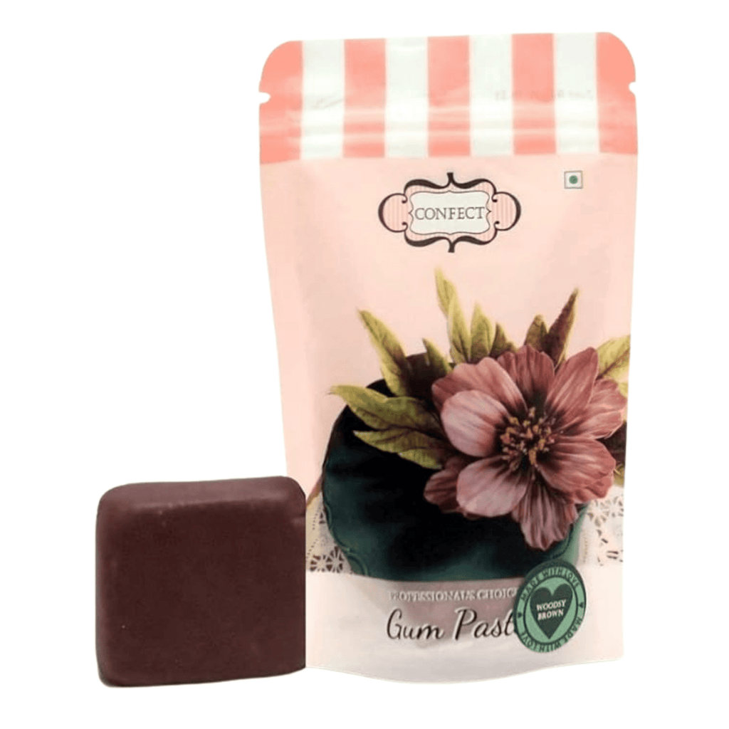 confect woodsy brown gum paste br b 250 gms b