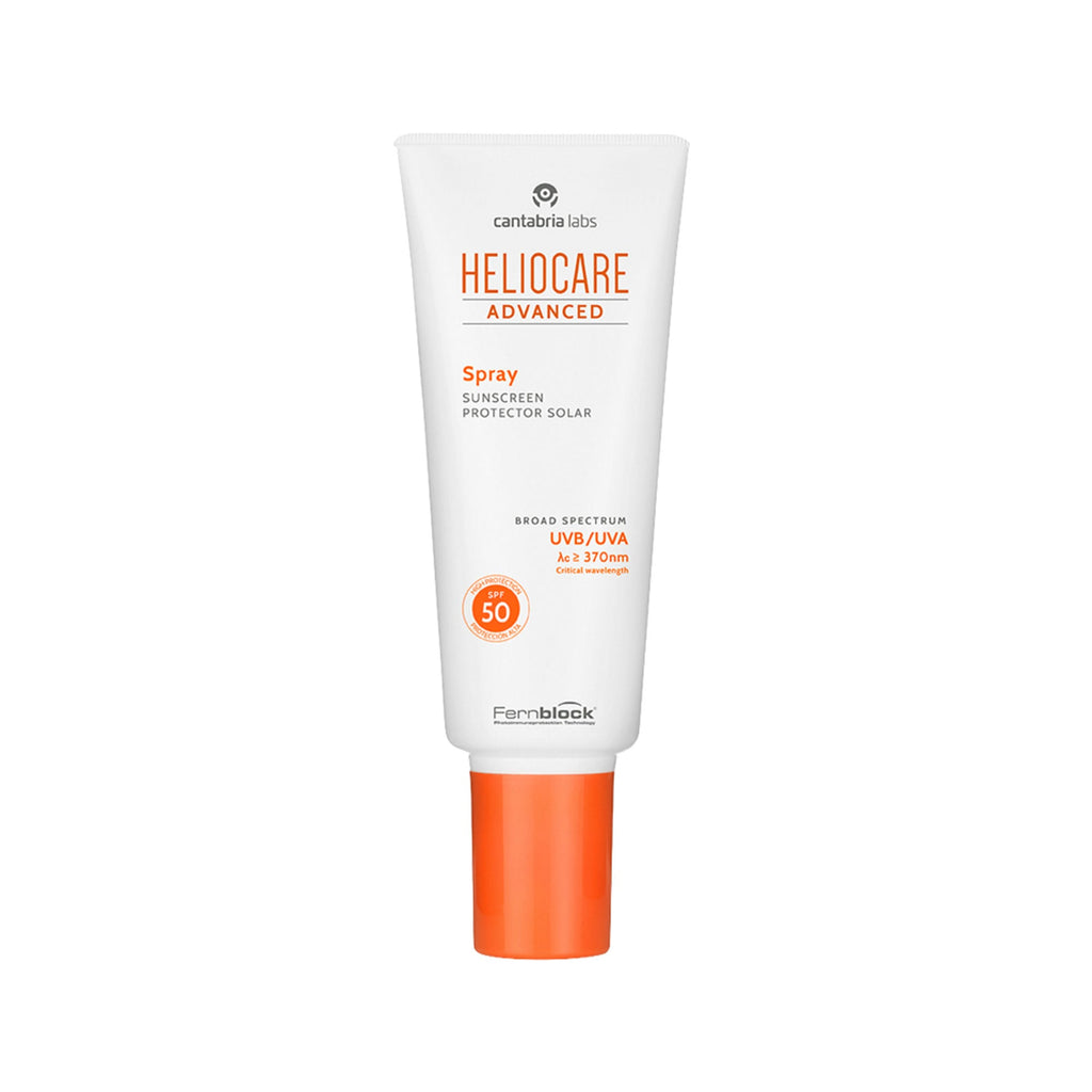 Heliocare Body Sunscreen Spray SPF 50 Broad Spectrum, New Gen Uv Filters, Dewy Finish