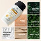 Heliocare Mineral Tolerance Fluid Sunscreen SPF 50 Pa++++ 100% Mineral, Vit C & E Sensitive Skin