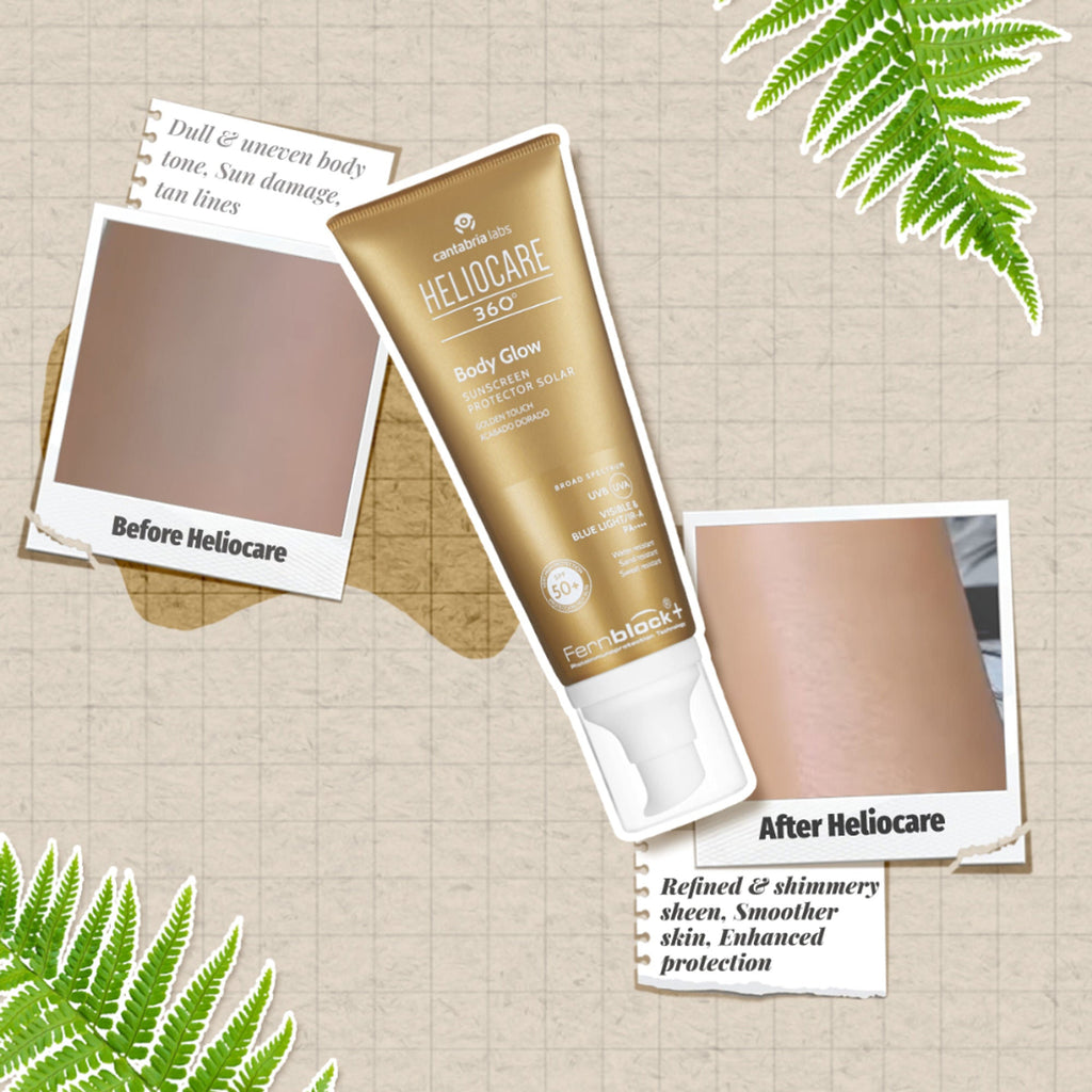 Heliocare 360 Body Glow SPF 50+ Body Sunscreen