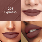 Swiss Beauty Pure Matte Lipstick , Non-Drying, Smooth Glide, Long Lasting - 226 Espresso - Distacart