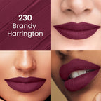 Swiss Beauty Pure Matte Lipstick , Non-Drying, Smooth Glide, Long Lasting - 210 Burgundy - Distacart