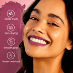 Swiss Beauty Pure Matte Lipstick , Non-Drying, Smooth Glide, Long Lasting - 222 Hot Nude - Distacart