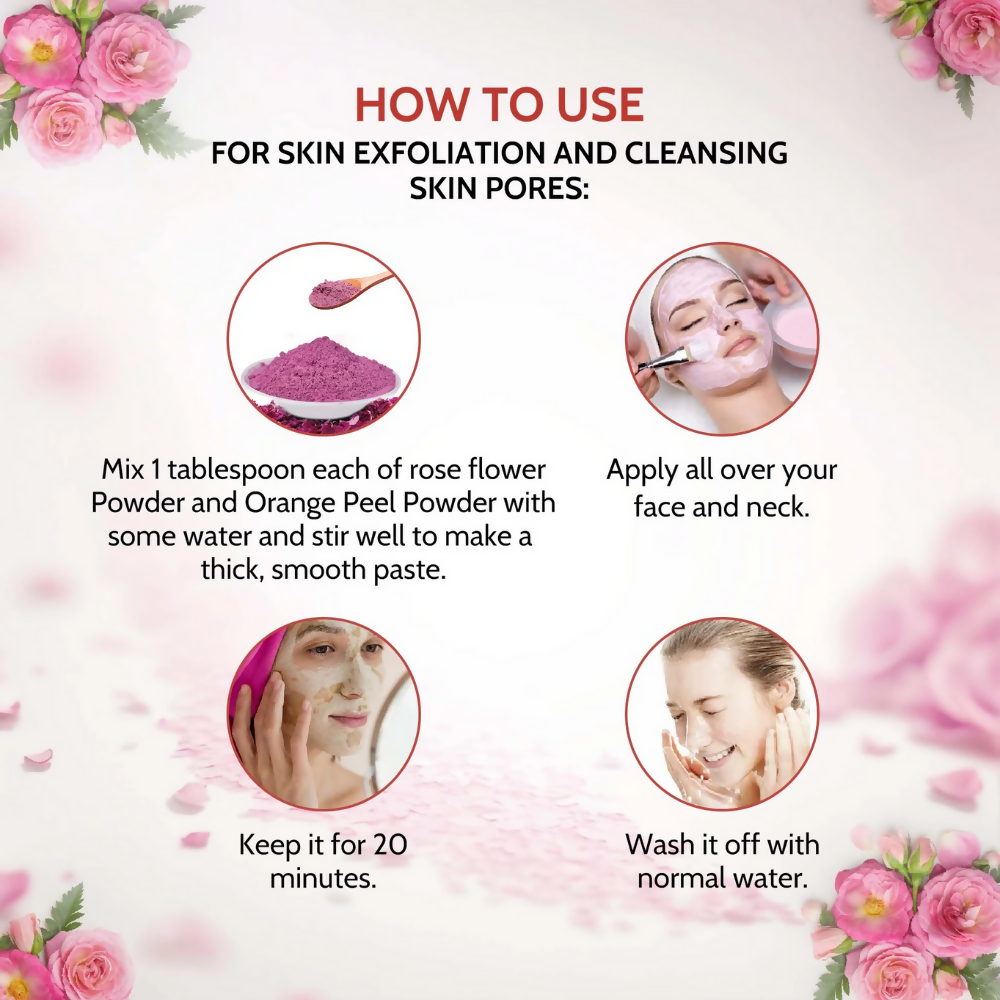 Sorich Organics Rose Petal Powder - Distacart