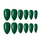 shills professional reusable press on nails almond spn613