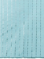 Sangria Embellished Net Saree - Distacart
