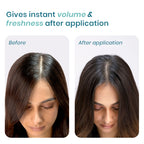 Wishcare Air Powder Dry Shampoo for Oily Hair & Scalp - No White Cast & Aerosol - Volume Boost