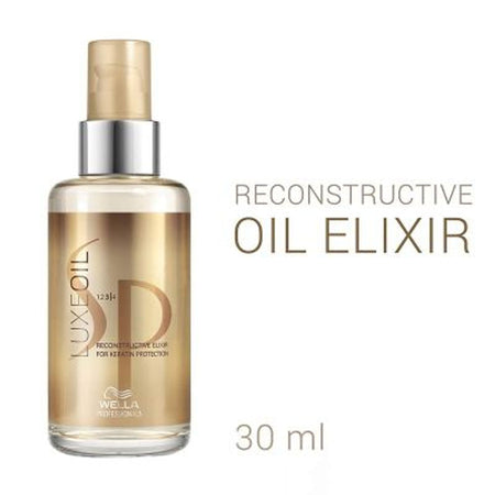 System Professional Luxe Oil Keratin Restore Reconstructive Elixir with Almond Oils for Smooth, Strong Hair