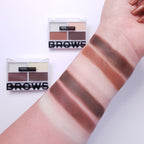 Makeup Revolution Relove Colour Cult Brow Palette - Medium - Distacart