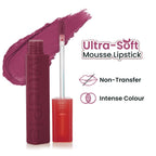 Swiss Beauty MudPie Lipstick With Velvet Matte Finish - 9 Burnt Berry