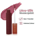 Swiss Beauty MudPie Lipstick With Velvet Matte Finish - 10 Yum Pink