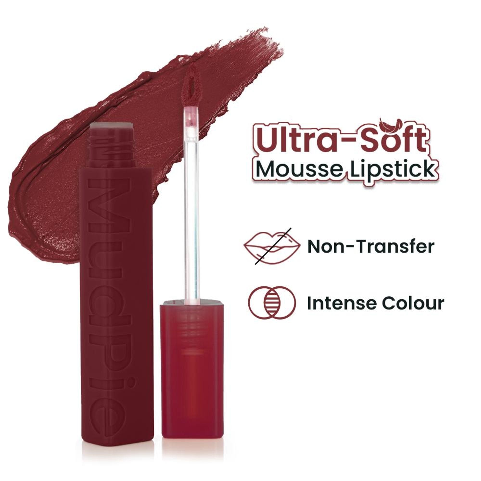 Swiss Beauty MudPie Lipstick With Velvet Matte Finish - 13 Cinnamon Stick