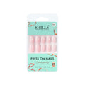 shills professional reusable press on nails oval spn551