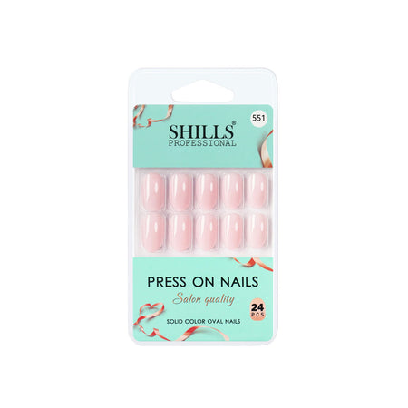 Shills Professional Reusable Press On Nails Oval - SPN551