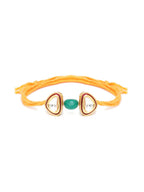 Designer kundan Rakhi - Ruby Raang - Distacart