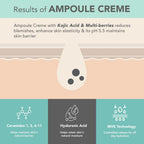 Lotus DermaBotanics Kojic Acid + Multi Berry Ampoule Crème, pH5.5, For Sensitive Skin