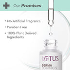 Lotus Herbals Derma Botanics Hi-Dose Serum Kojic Acid + Multi Berry, PH5.5 For Sensitive Skin