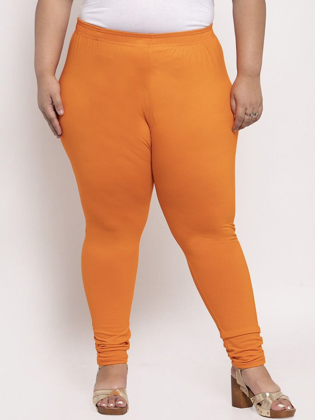 TAG 7 Women Plus Size Ankle Length Cotton Leggings